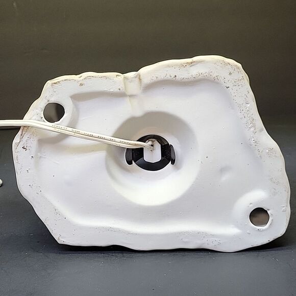 Vintage Christmas Porcelain House Village Bisque Light M5035 Studio Five - Picture 8 of 13